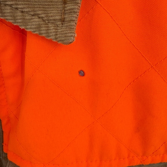 Vtg Woolrich Field Hunting Jacket Large Blaze Orange Heritage Workwear Gorpcore - Picture 13 of 14